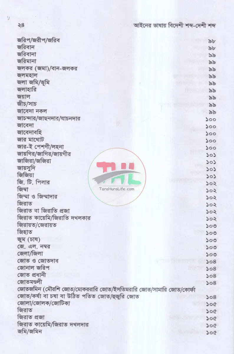 আইনের ভাষায় বিদেশী শব্দ দেশী শব্দ Law Books