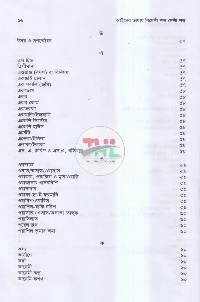 আইনের ভাষায় বিদেশী শব্দ দেশী শব্দ Law Books