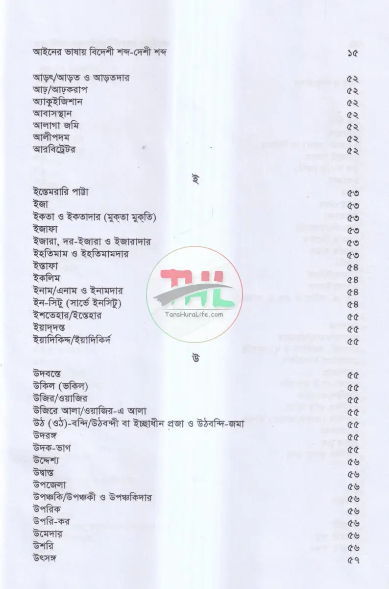 আইনের ভাষায় বিদেশী শব্দ দেশী শব্দ Law Books