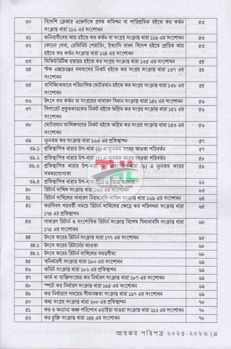 আয়কর পরিপত্র ও নির্দেশিকা ২০২৫ ২০২৬ Law Books