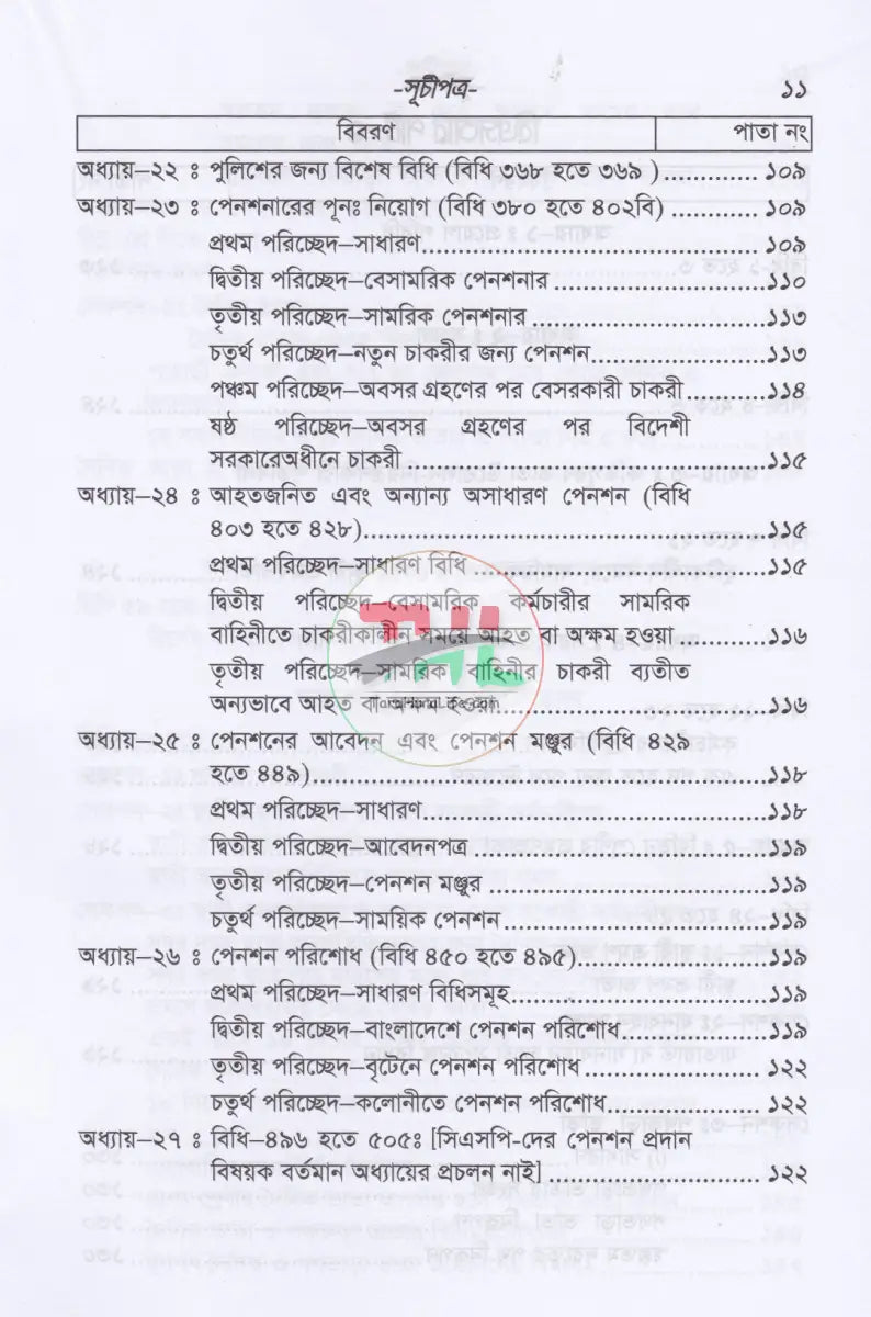 বাংলাদেশ সার্ভিস রুলস (বিএসআর পার্ট-১ ও পার্ট-২) ফান্ডামেন্টাল রূলস (বাংলা পাঠ) এবং প্রজাতন্ত্রের চাকুরীর আইন সংকলন Law