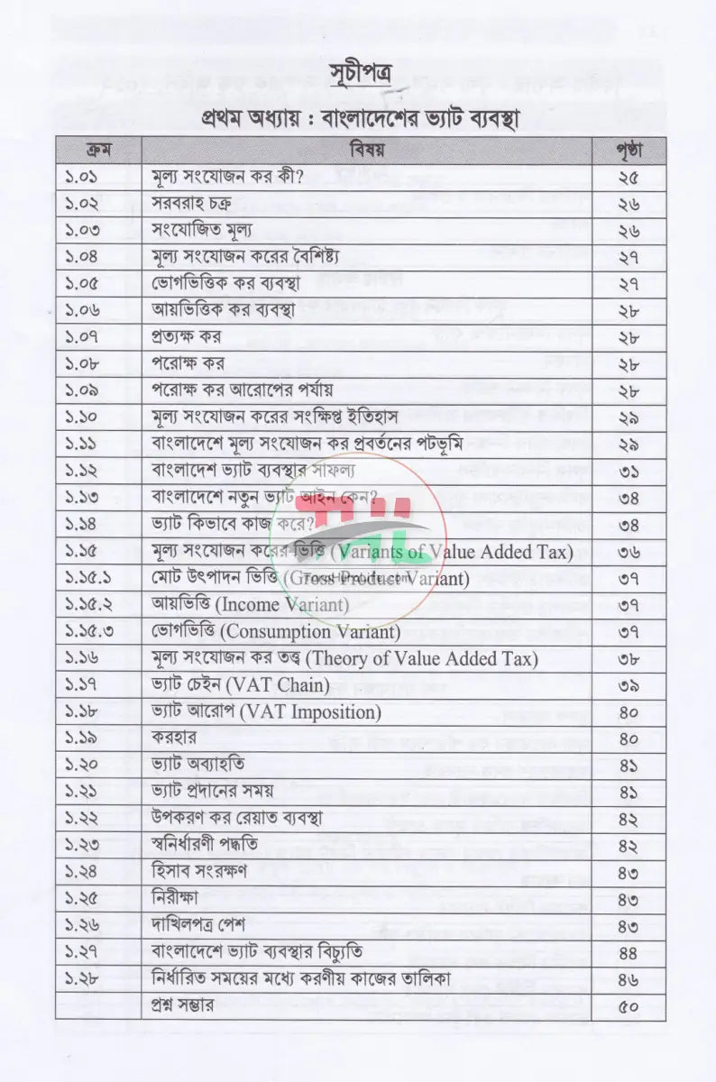 বাংলাদেশের ভ্যাট ব্যবস্থা প্রথম খণ্ড দ্বিতীয় খণ্ড Law Books