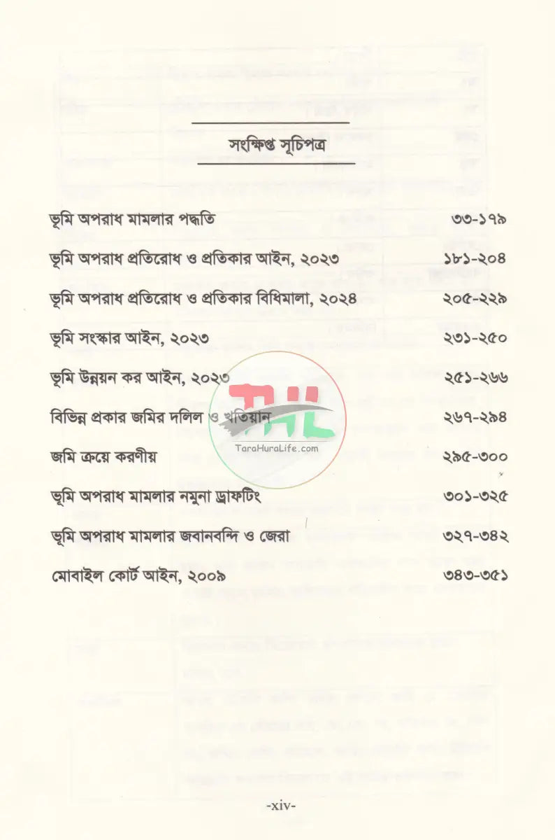ভূমি অপরাধ মামলার পদ্ধতি (আলোচনা কেস রেফারেন্স ড্রাফটিং জবানবন্দি ও জেরাসহ) Law Books