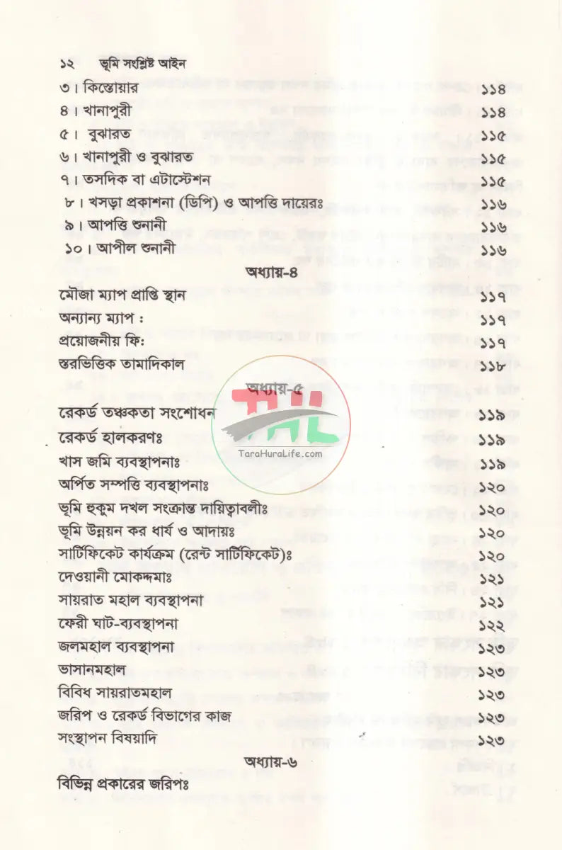 ভূমি সংশ্লিষ্ট আইন অফহোয়াইট পেপার Law Books