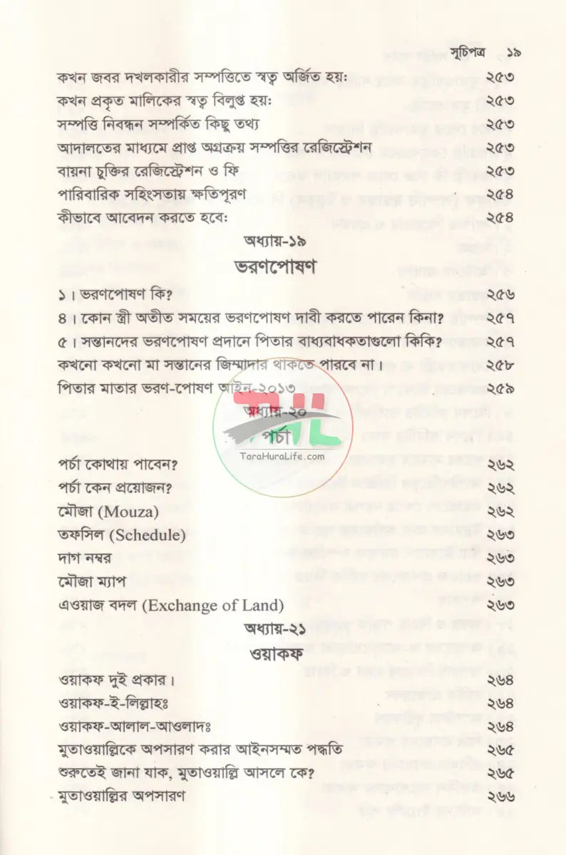 ভূমি সংশ্লিষ্ট আইন অফহোয়াইট পেপার Law Books