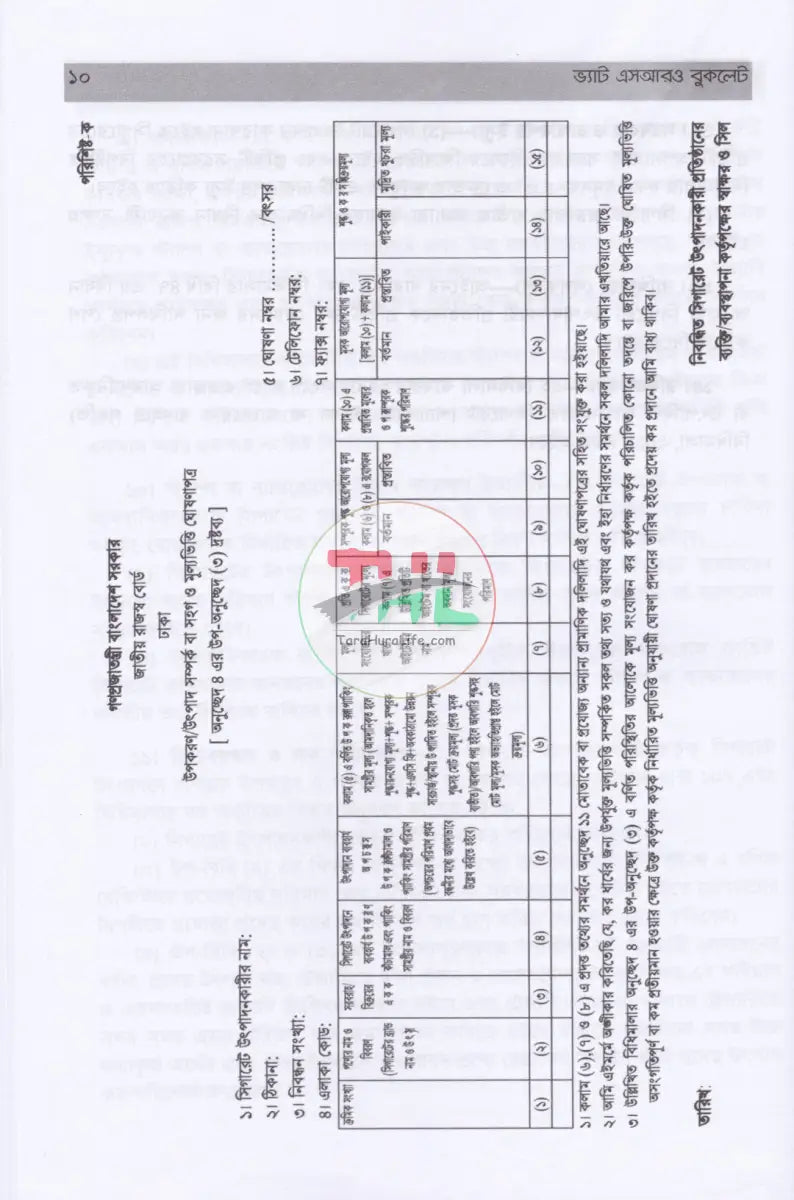 ভ্যাট SRO বুকলেট ২০১৭ থেকে ২০২৫ Law Books