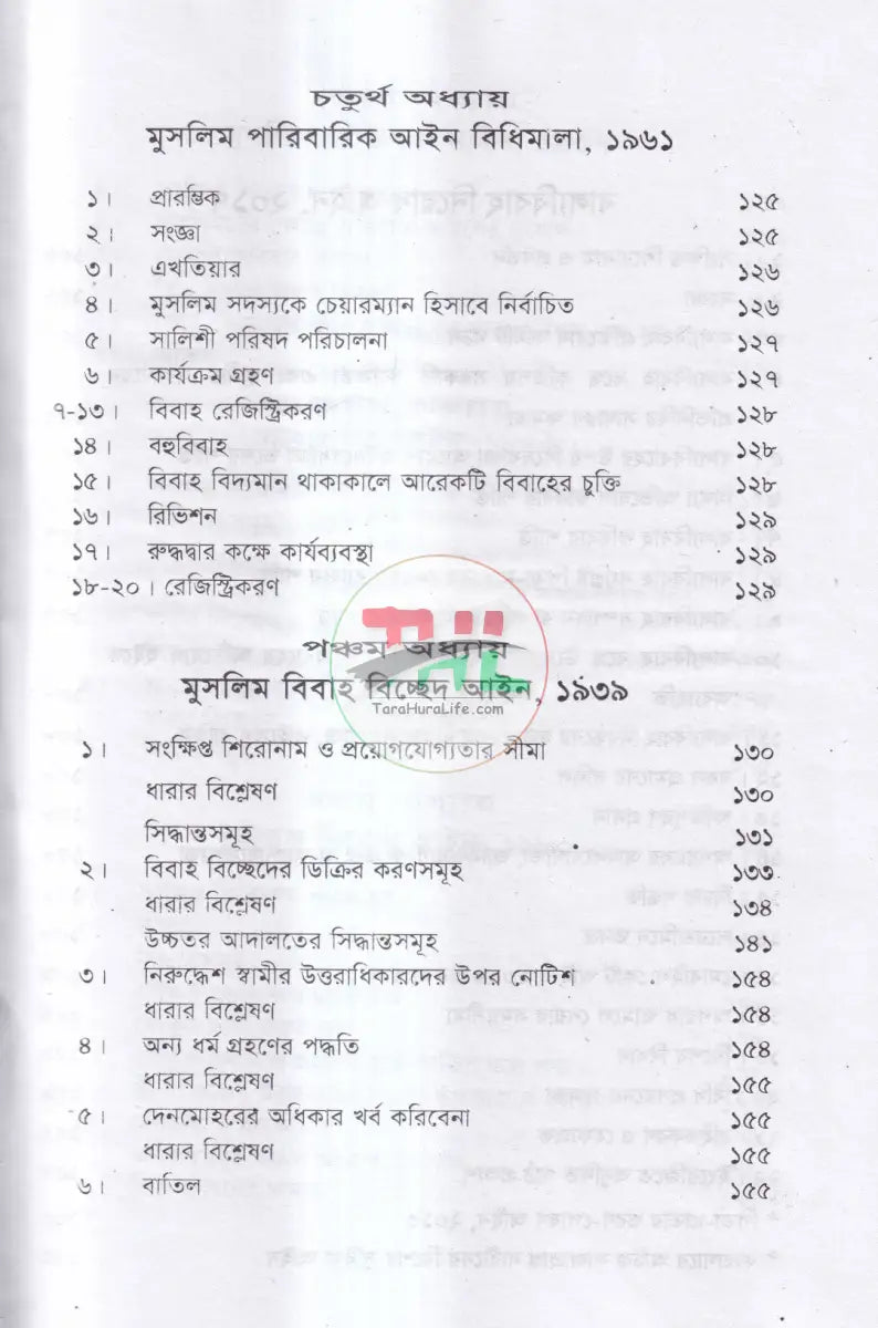 বিবাহ ও তালাক সম্পর্কিত আইন মুসলিম হিন্দু খৃষ্টান Law Books