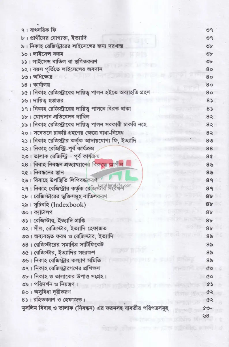 বিবাহ ও তালাক সম্পর্কিত আইন মুসলিম হিন্দু খৃষ্টান Law Books