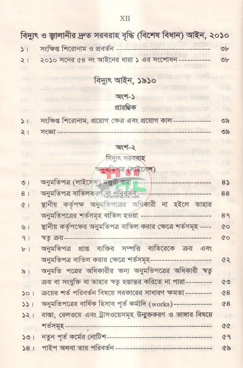 বিদ্যুৎ আইন Law Books
