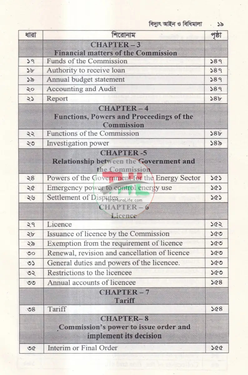 বিদ্যুৎ আইন Law Books