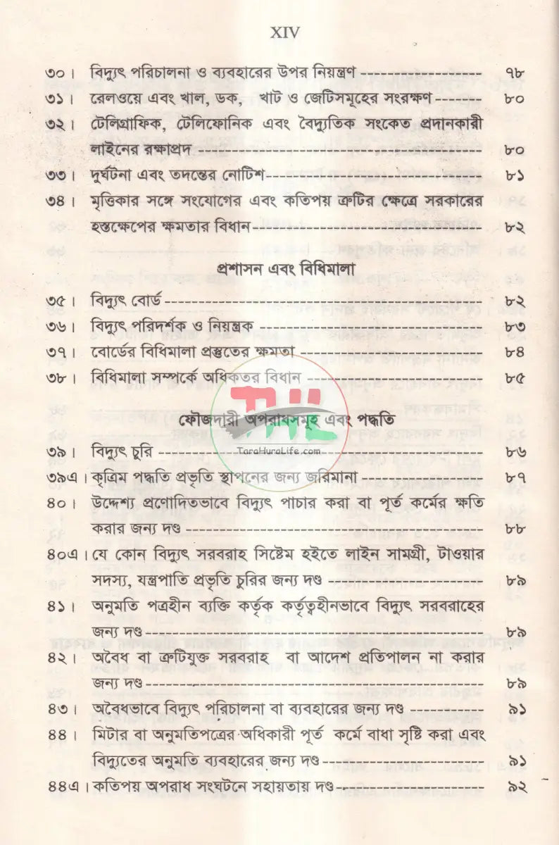 বিদ্যুৎ আইন Law Books