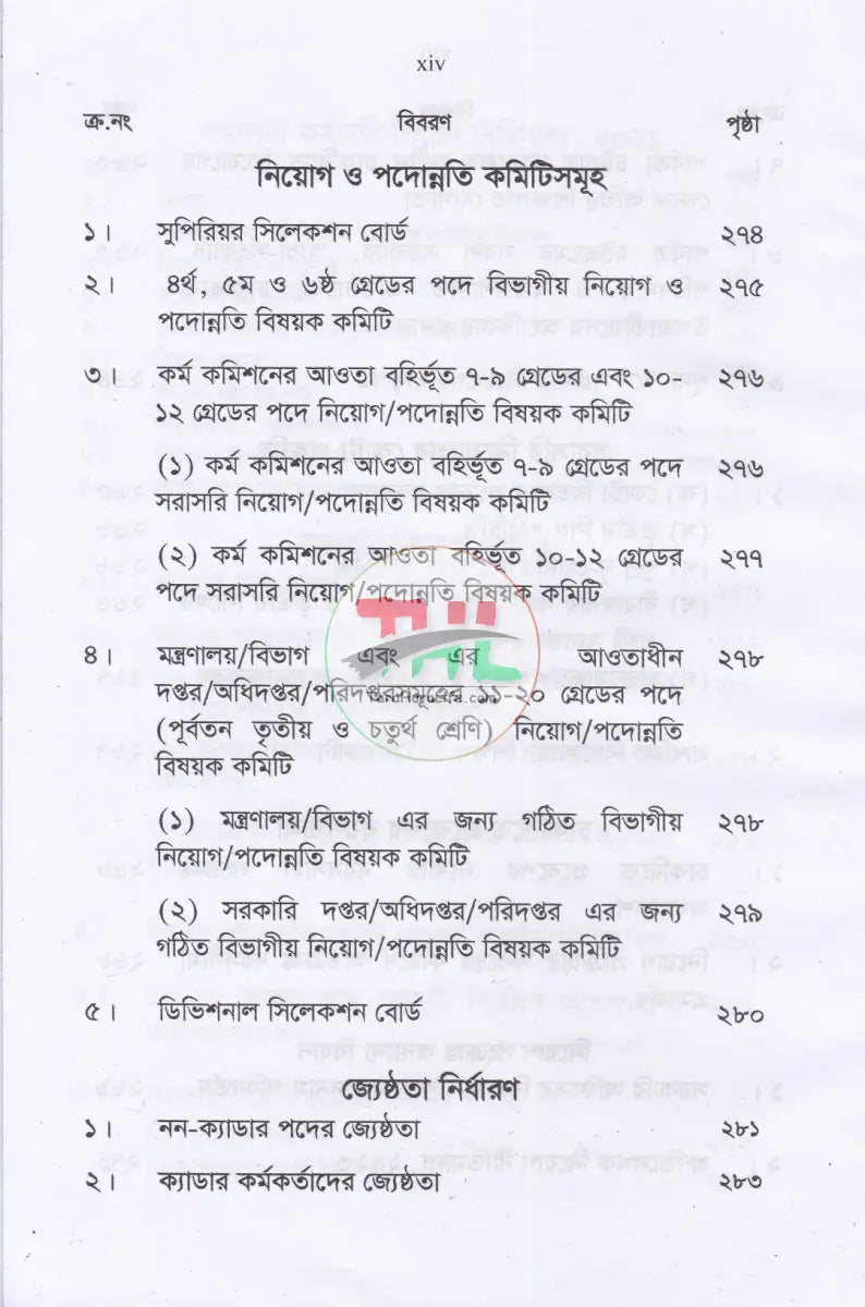 চাকরির বিধানাবলী Law Books
