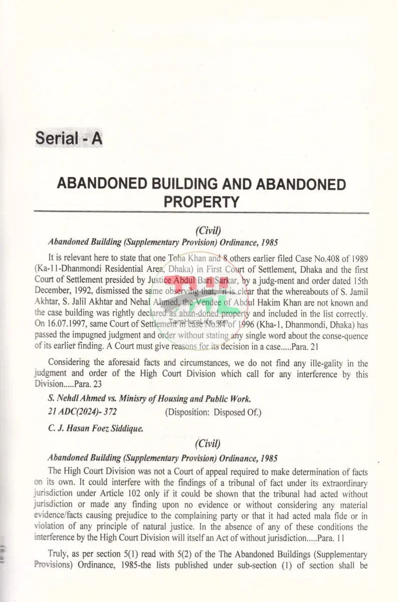 CASE REFERENCE OF SUPREME COURTS INDIA PAKISTAN & BANGLADESH CIVIL CRIMINAL AND WRIT Law Books