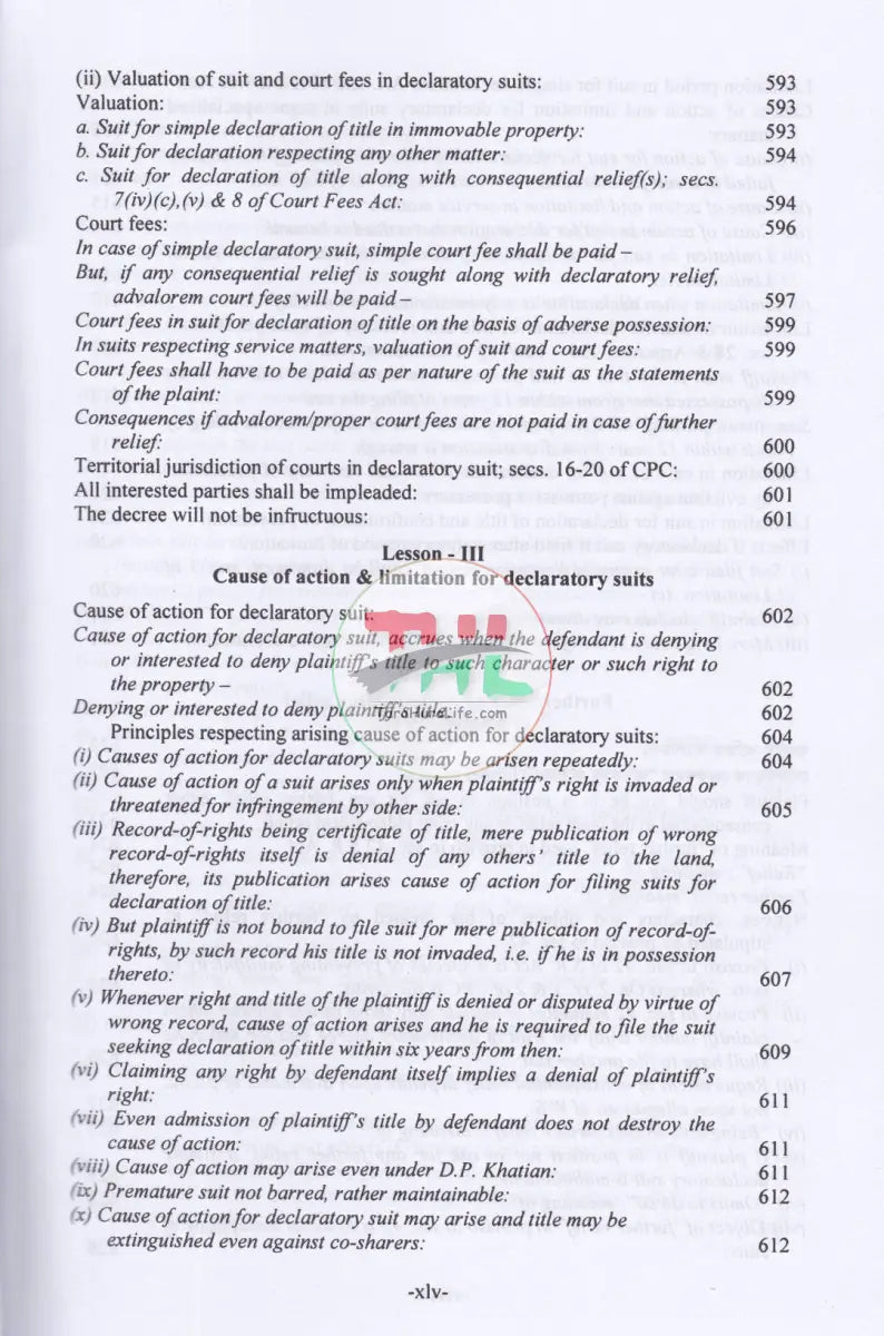 COMMENTARIES ON THE SPECIFIC RELIEF ACT 1877 Law Books