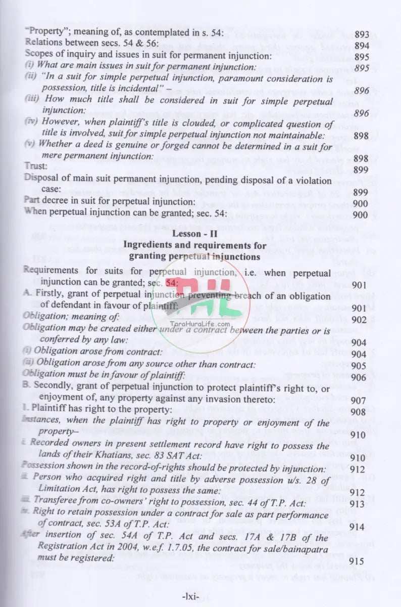 COMMENTARIES ON THE SPECIFIC RELIEF ACT 1877 Law Books