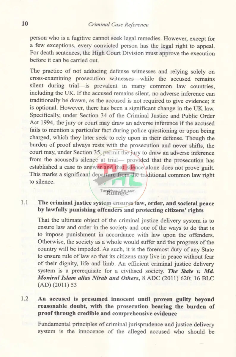 Criminal Case Reference Law Books