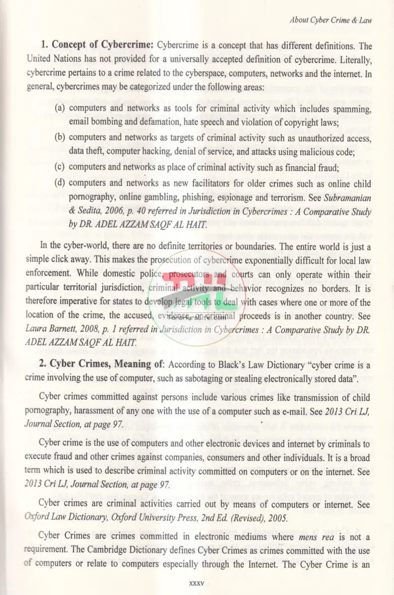 CYBER LAW & CRIMES Law Books