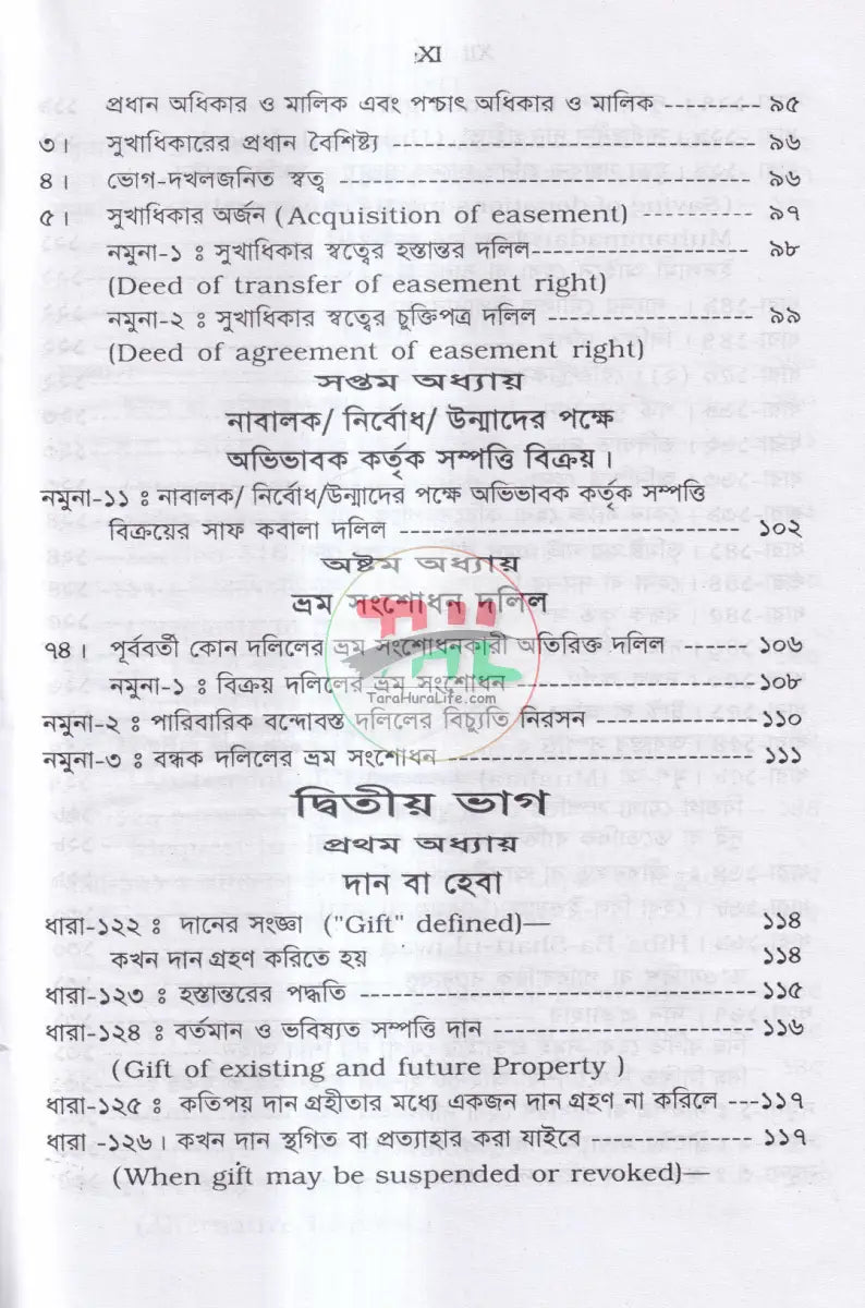 দলিল লিখন পদ্ধতি ও প্রাসঙ্গিক আইন Law Books