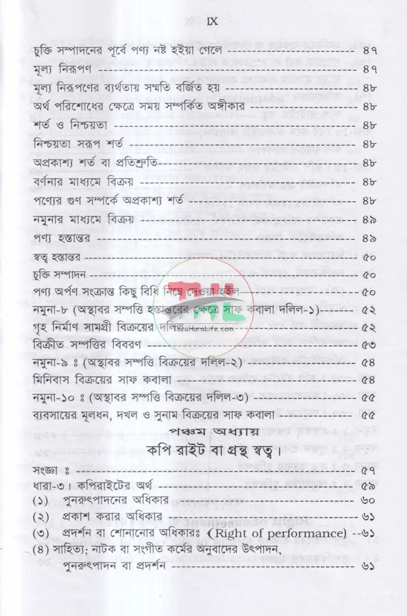 দলিল লিখন পদ্ধতি ও প্রাসঙ্গিক আইন Law Books
