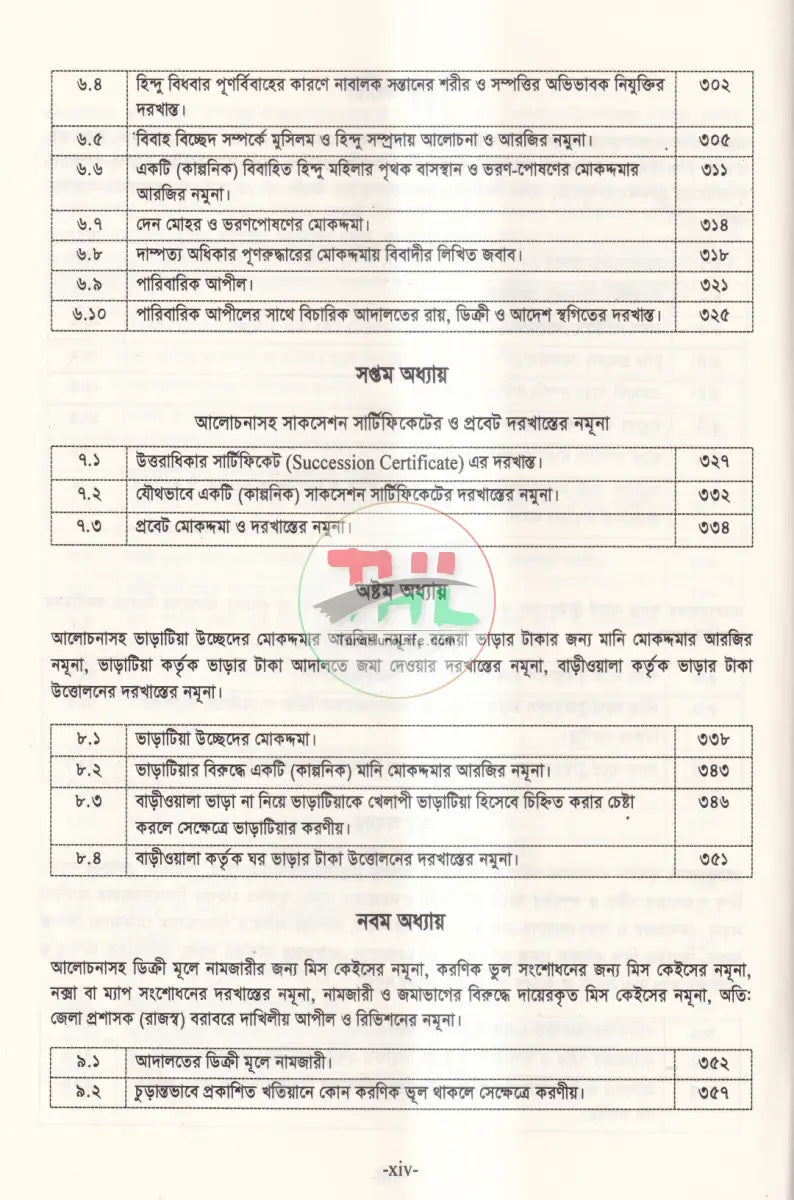 দেওয়ানি মোকদ্দমা পরিচালনায় অনুসরণীয় ও করণীয় Law Books