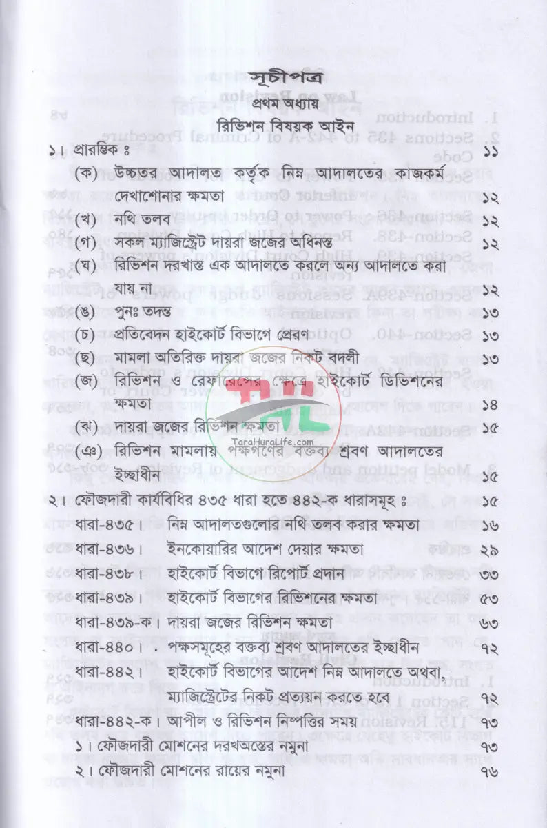 দেওয়ানী ও ফৌজদারী রিভিশন বিষয়ক আইন Law Books