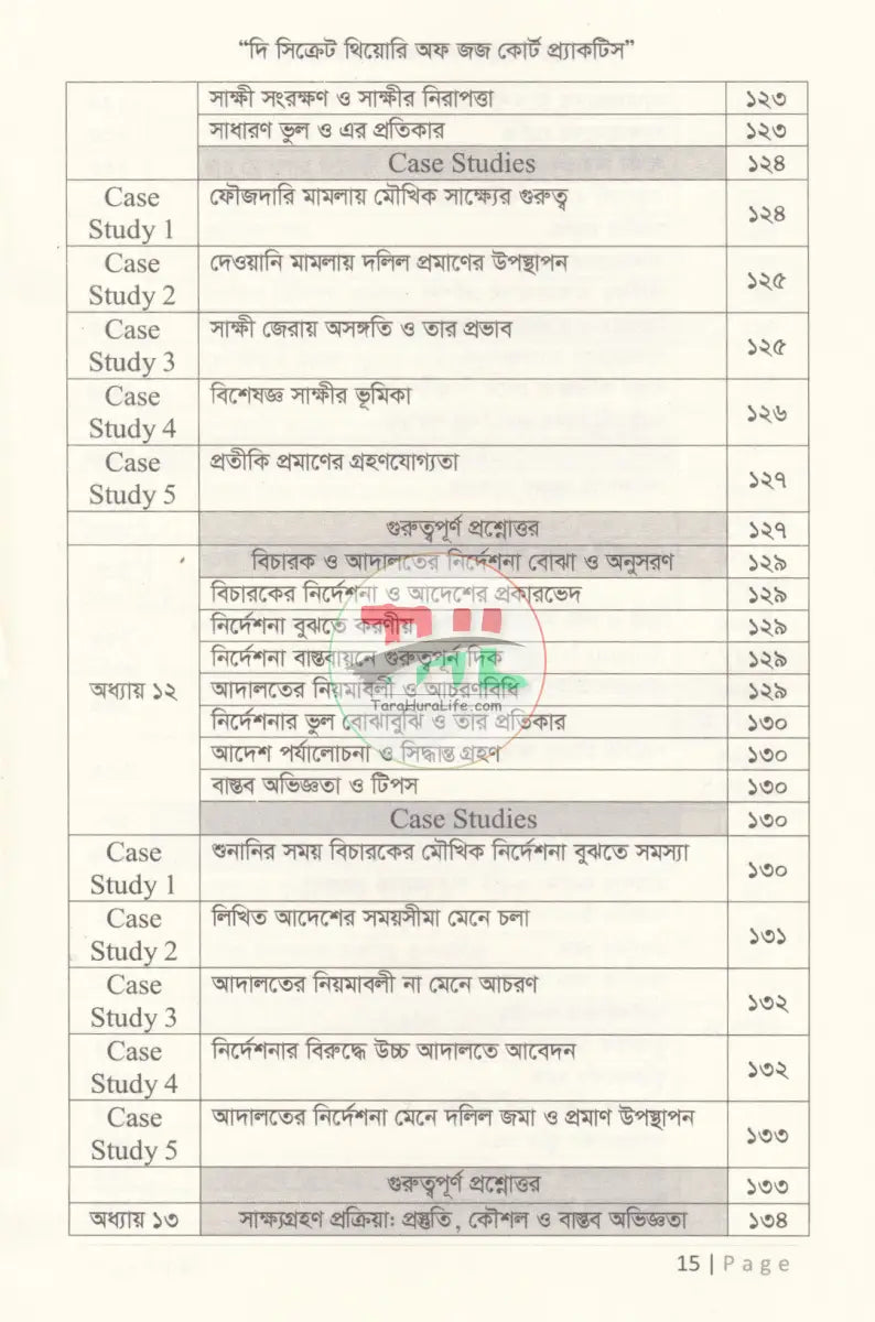 দি সিক্রেট থিয়োরি অফ জজ কোর্ট প্র্যাকটিস ক্রিমিনাল এন্ড সিভিল Law Books