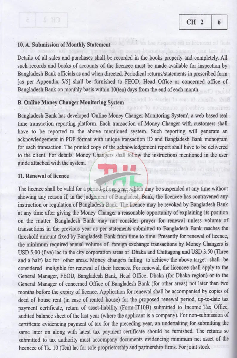 DUIDELINES FOR FOREING EXCHANGE TRANSACTIONS Law Books