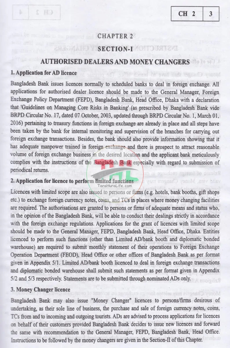 DUIDELINES FOR FOREING EXCHANGE TRANSACTIONS Law Books