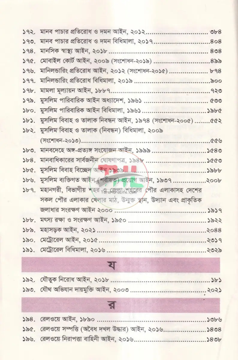 এসেনসিয়াল মাইনর এ্যাক্টস্ Law Books