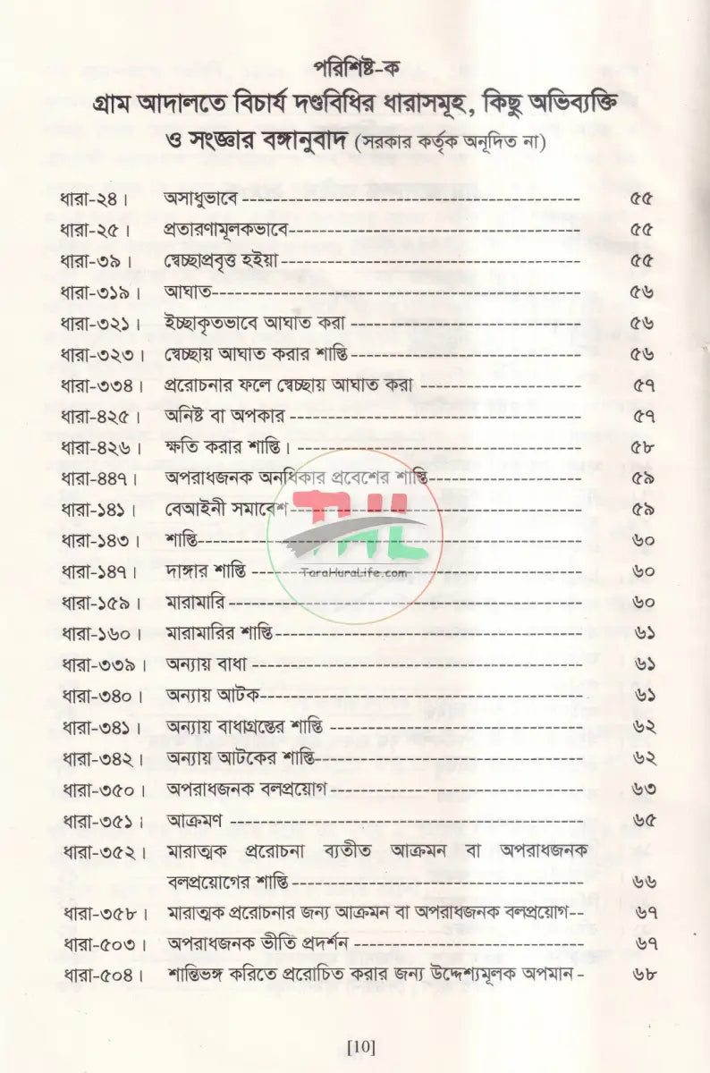 গ্রাম আদালত আইন ও বিধিমালা Law Books