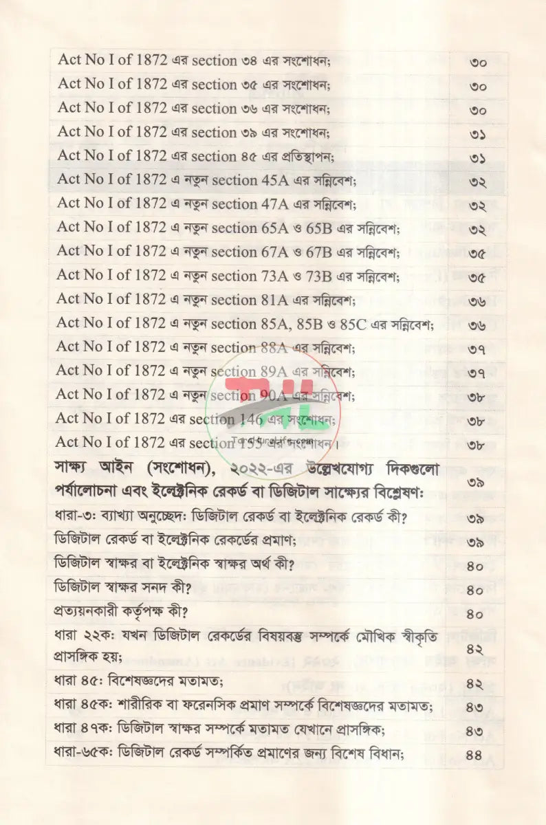 হস্তলেখা বিশেষজ্ঞ আইন Law Books