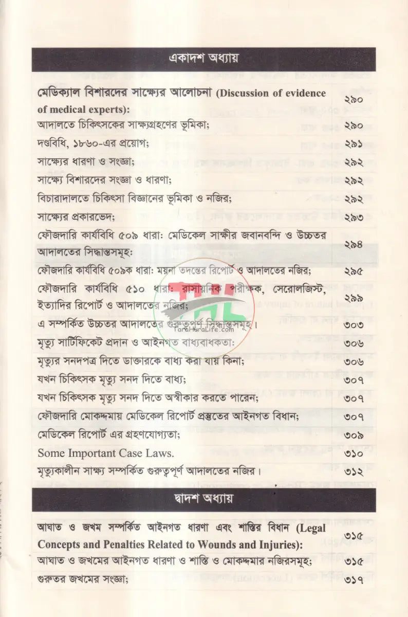 হস্তলেখা বিশেষজ্ঞ আইন Law Books