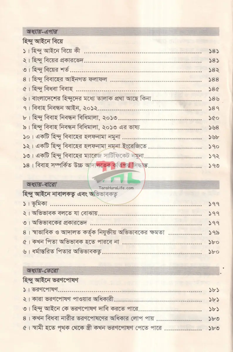 হিন্দু আইন ও উত্তরাধিকার Law Books