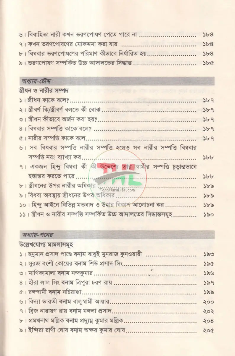 হিন্দু আইন ও উত্তরাধিকার Law Books