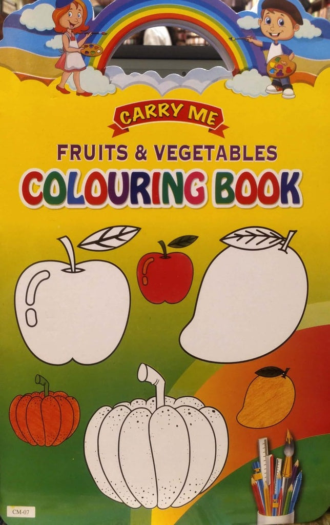 Carry Me Fruits & Vegetables Colouring Book CM-07