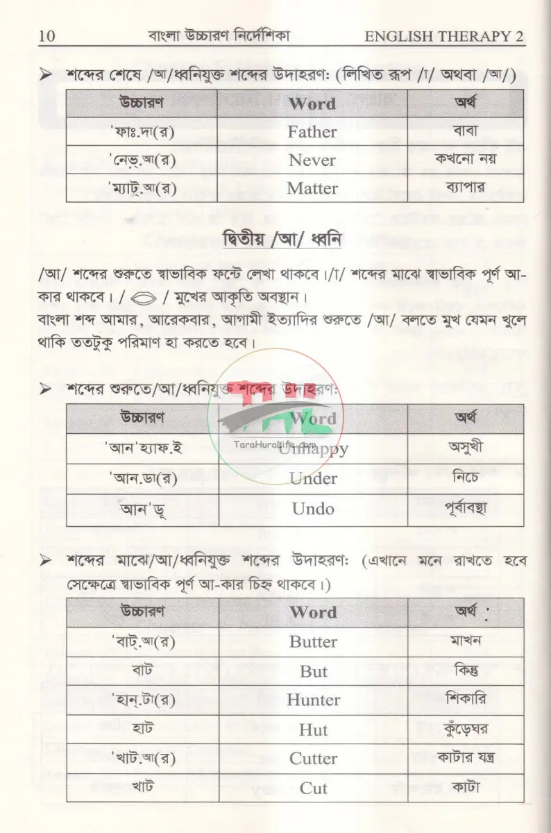 ইংলিশে দুর্বলদের জন্য ENGLISH THERAPY Level 2 Books