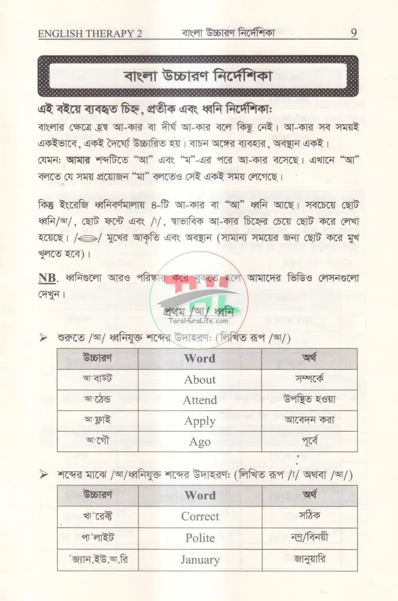 ইংলিশে দুর্বলদের জন্য ENGLISH THERAPY Level 2 Books