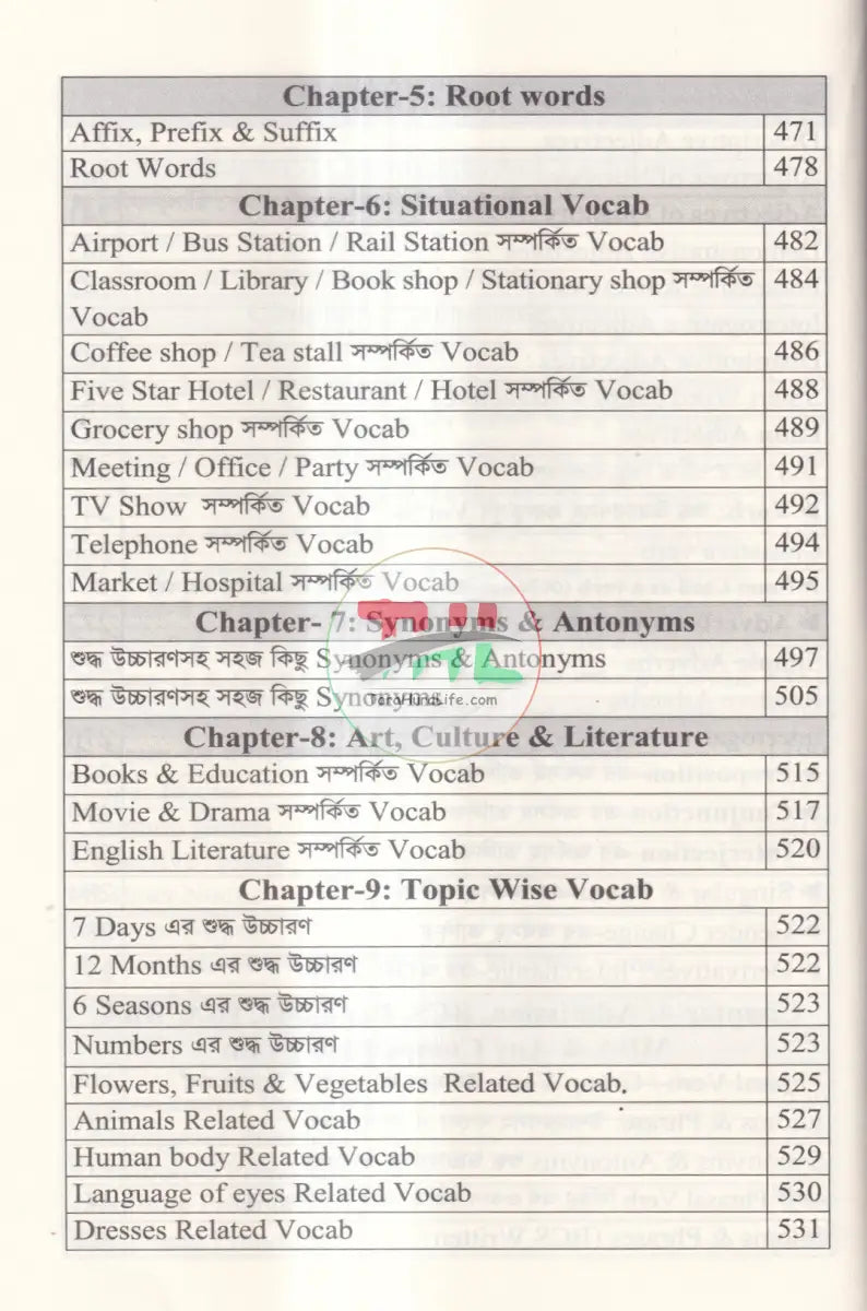 ইংলিশে দুর্বলদের জন্য VOCAB THERAPY Books