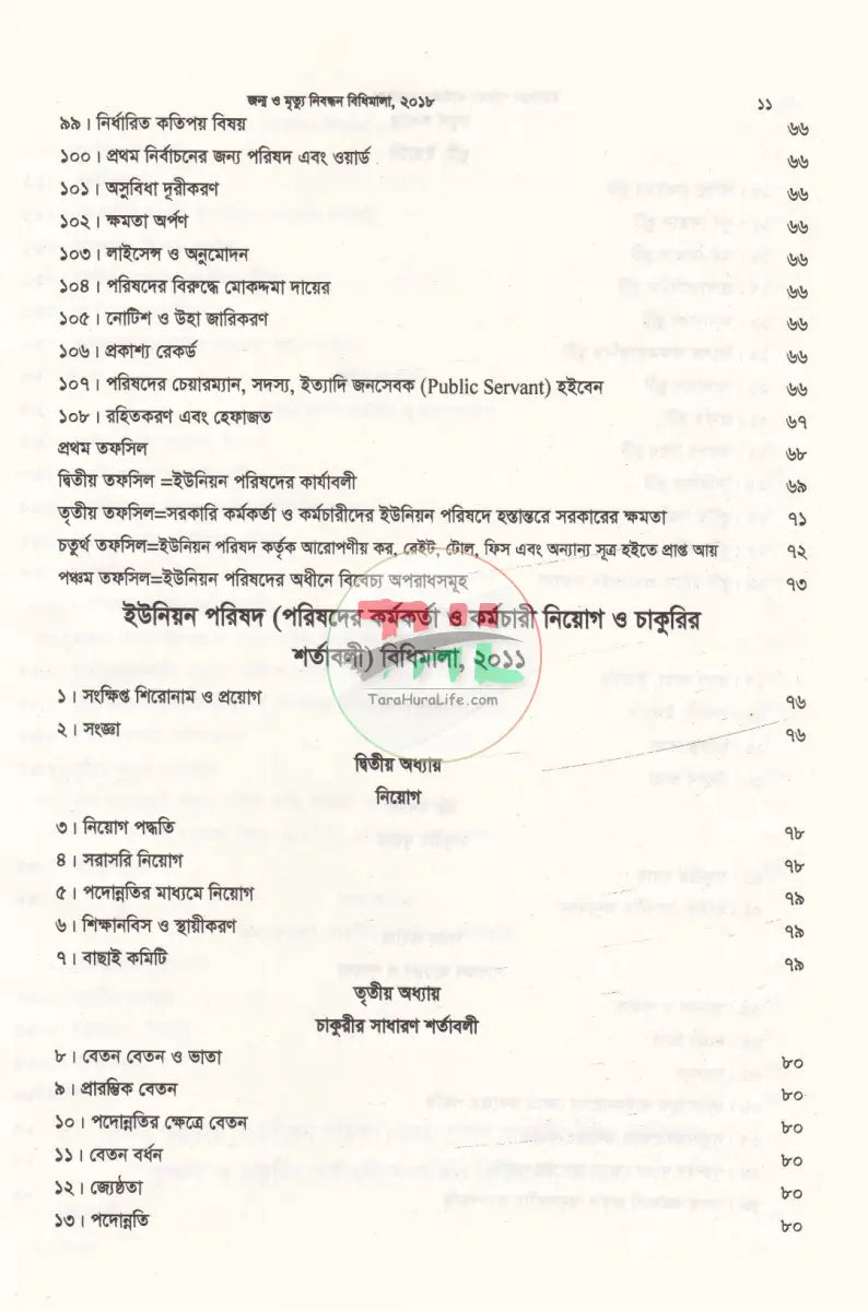 ইউনিয়ন পরিষদ কার্যক্রম সহায়িকা Law Books