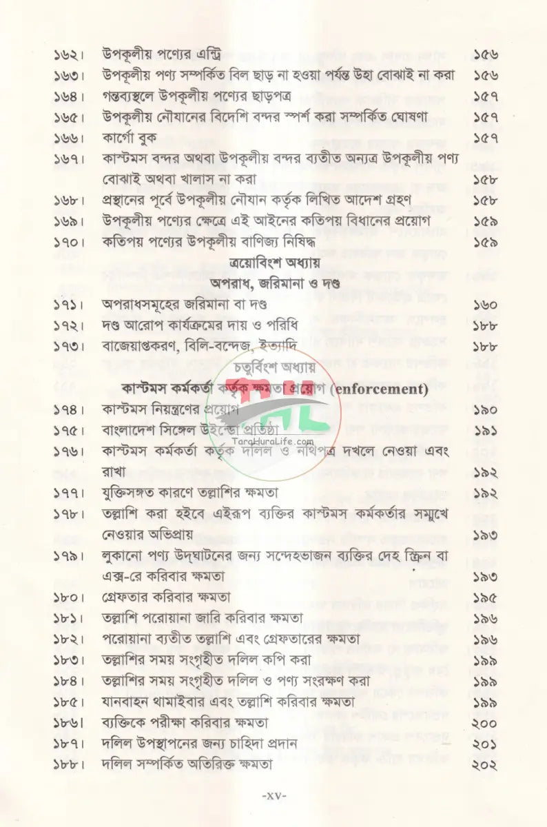কাস্টমস আইন Law Books