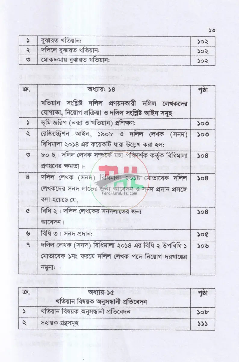 খতিয়ান সংশোধনের সমস্যা ও সমাধান এবং ল্যান্ড সার্ভে ট্রাইব্যুনাল Law Books