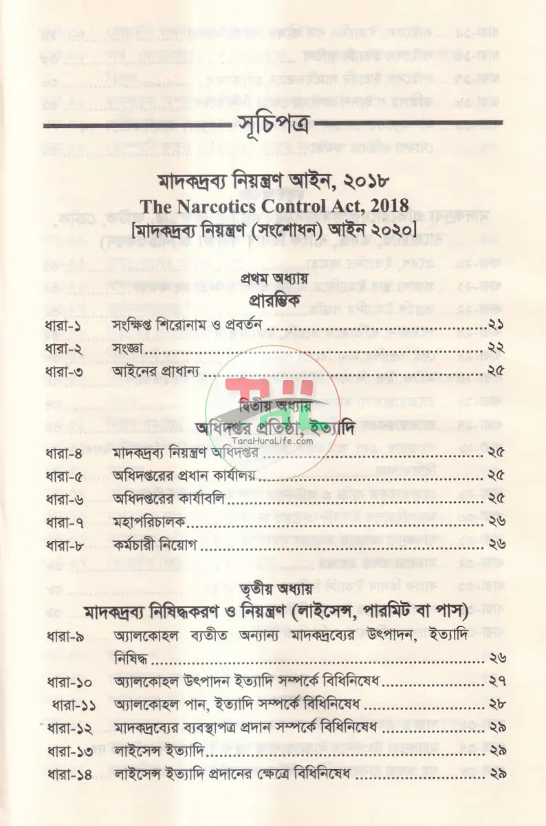 মাদকদ্রব্য নিয়ন্ত্রণ আইন ও বিধিমালা Law Books