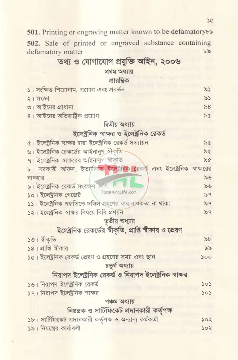 মানহানি Law Books