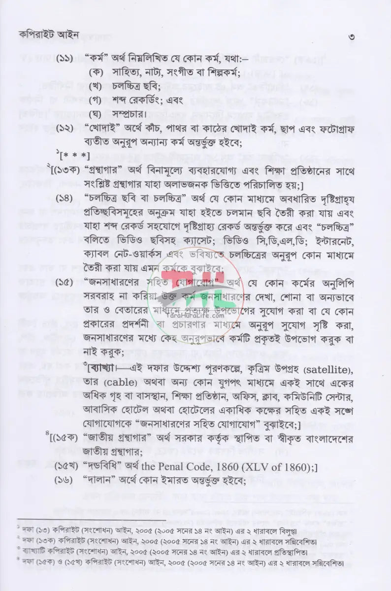 মেধাস্বত্ব সম্পর্কিত আইন Law Books