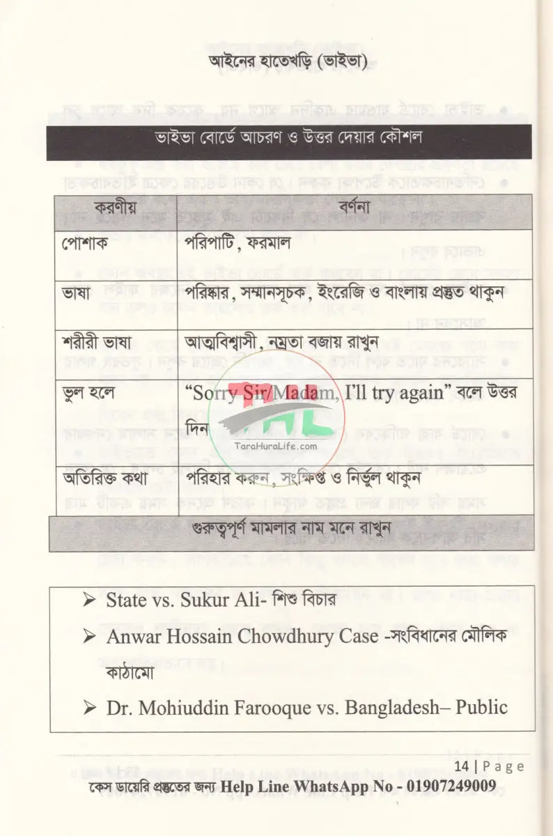 MINDSET আইনের হাতেখড়ি ভাইভা Law Books