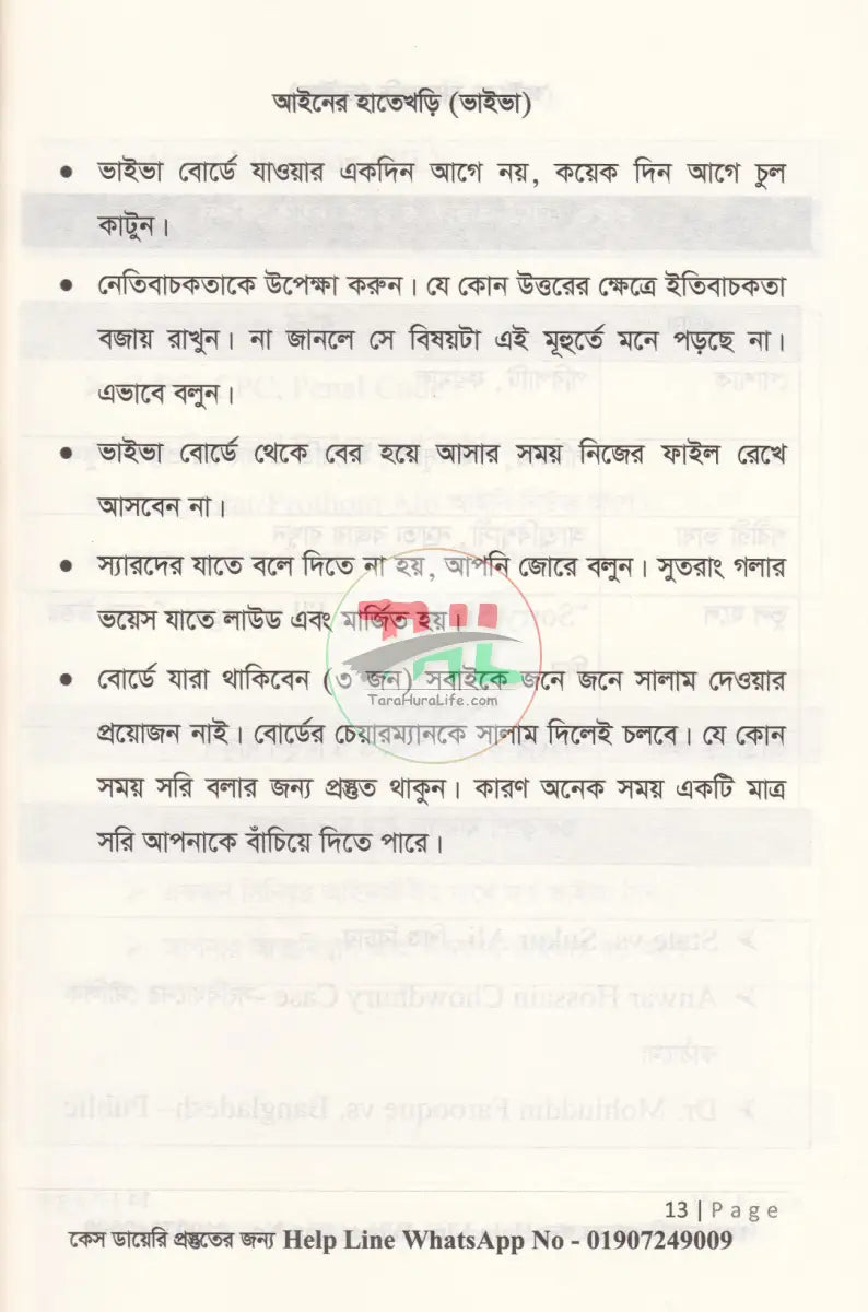 MINDSET আইনের হাতেখড়ি ভাইভা Law Books
