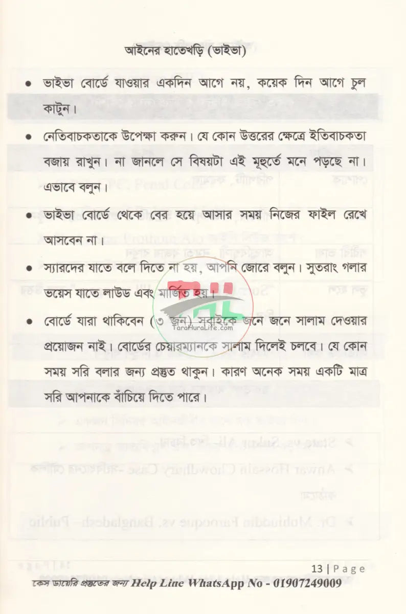 MINDSET আইনের হাতেখড়ি ভাইভা Law Books