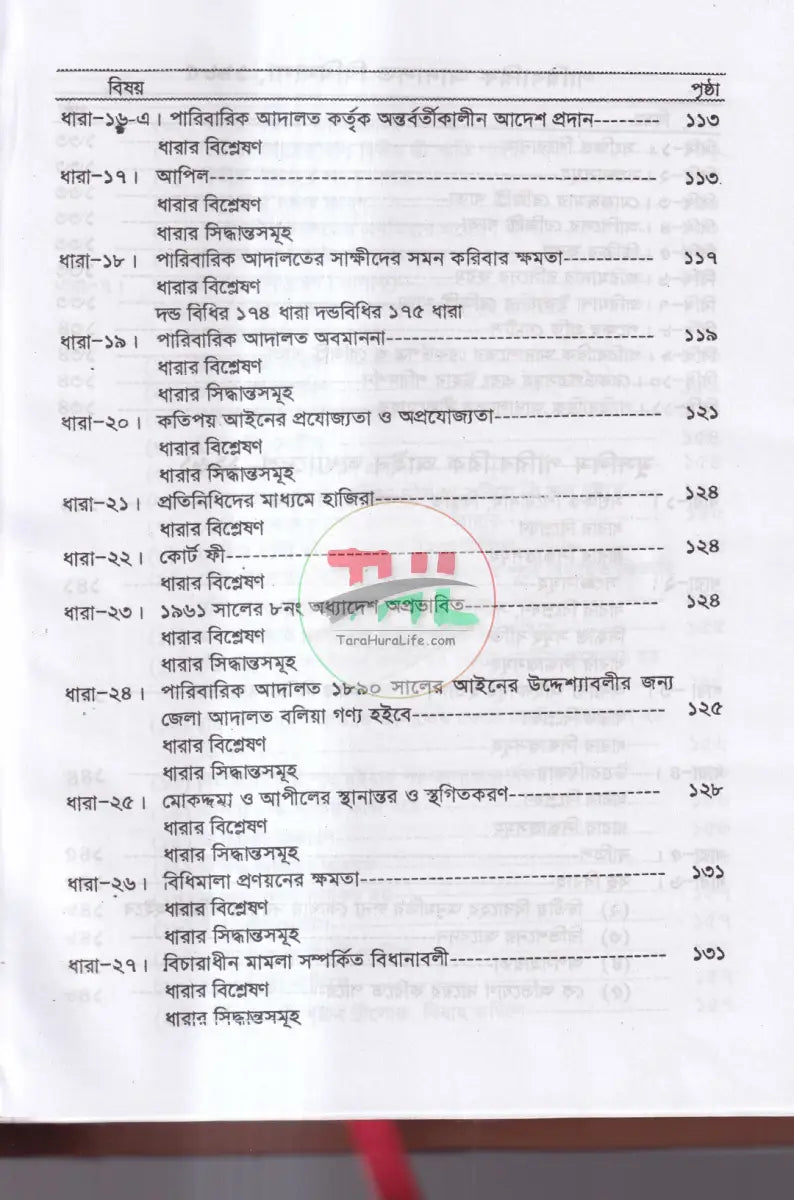 মুসলিম পারিবারিক আইন ও বিধিমালা Law Books