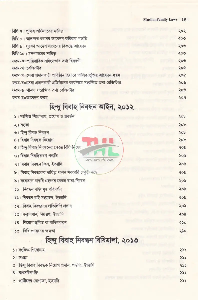 MUSLIM FAMILY LAWS Law Books