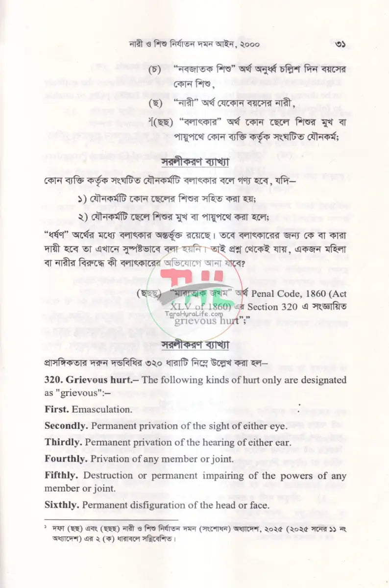 নারী ও শিশু নির্যাতন দমন আইনসমূহ Law Books